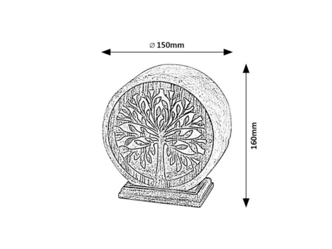 Svietidlo IGDRASIL , E14 /1Xmax 15W, IP20 - 76009