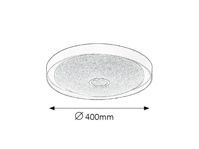 Svietidlo SKYLER - LED 22W, 230V, 50Hz, IP20 - 2297