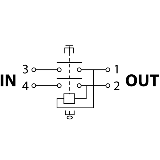 Bezpečnostné tlačidlá, miniatúrne, upev.zaklapnutím,