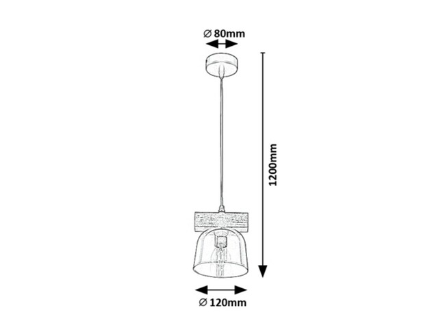 Svietidlo CARDAMOM - E14, 40W, IP20 - 3118
