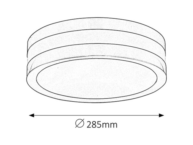 Svietidlo STUTTGART - E27/2x max. 11W, IP44 - 8220