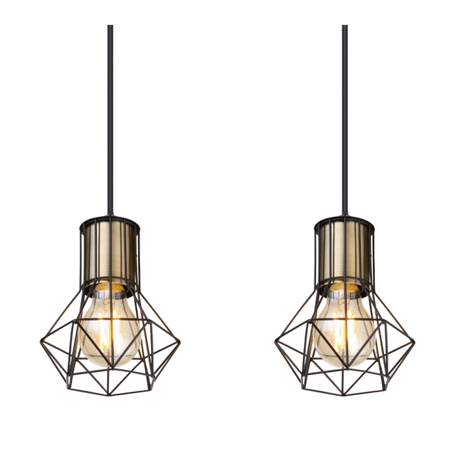 Závesné svietidlo PRISKA - 40W,E27,IP20 - 54017-4HM