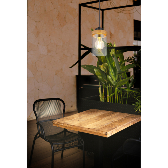 Závesné svietidlo FINCA - 40W,E27,IP20 - 15557H