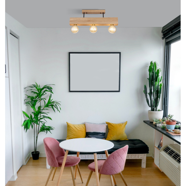 Stropné svietidlo ERNA - 60W,E27,IP20 - 15655-3D