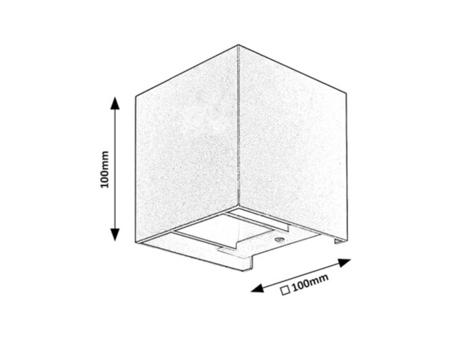 Svietidlo SOLIN - G9/42W, IP54 - 7396