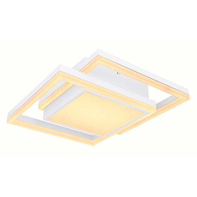 Stropné svietidlo SQUARES - 21W, 2100/1300lm, IP20 - 67225-24FSH