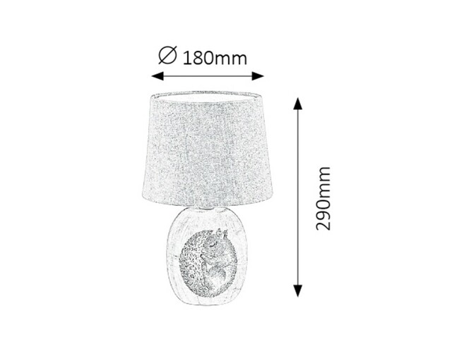 Svietidlo DORKA - E14/40W, IP20 - 4605