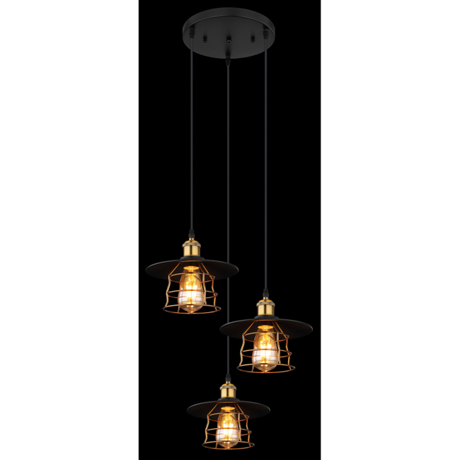 Závesné svietidlo VIEJO - 60W,E27 - 15086-3BH