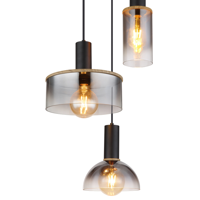 Závesné svietidlo CLASSIS - 15W,E27,IP20 - 15551-3H