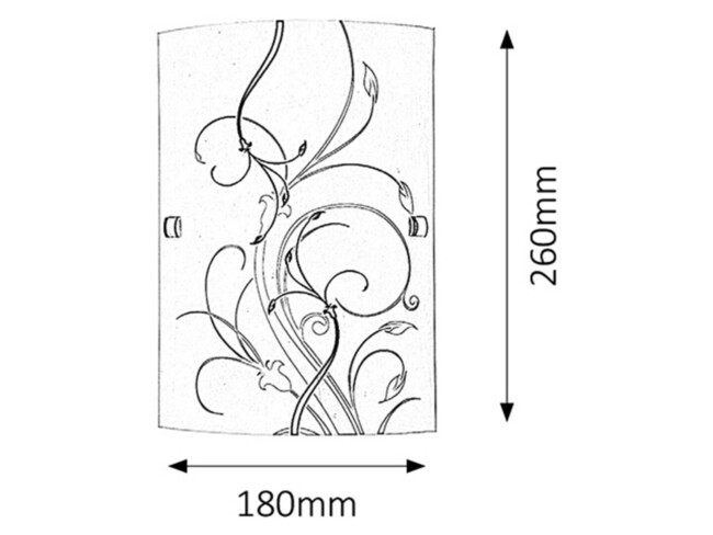 Svietidlo ELINA - E27/G45/60W, IP20 - 3691