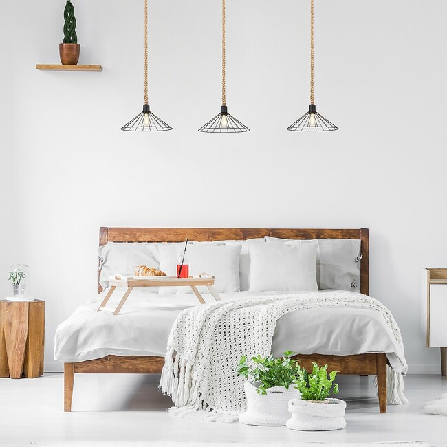 Závesné svietidlo DARYL - E27/40W, IP20 - 5271