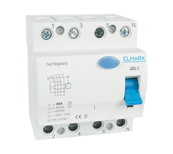 Prúdový chránič ELMARK, 63/4-0,03 A