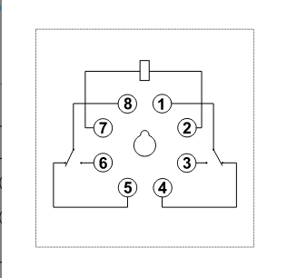 Priemyselné relé, 24V DC/2xCO