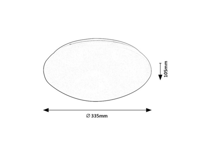 Svietidlo LUCAS - 18W, 1180lm, IP44