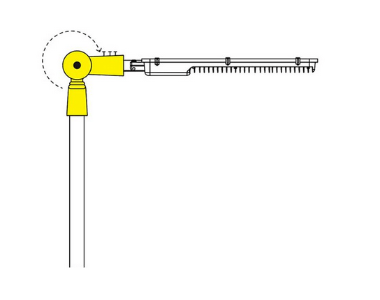 Výložník na stĺp O60/48 - SKU3668