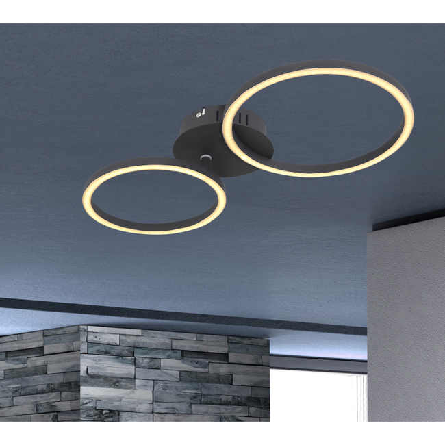 Stropné svietidlo KENDY - 24W, 1480/900lm, IP20 - 67233-24S