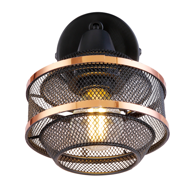 Nástenné svietidlo BELLONA - čierna,E14,IP20 - 54020-1