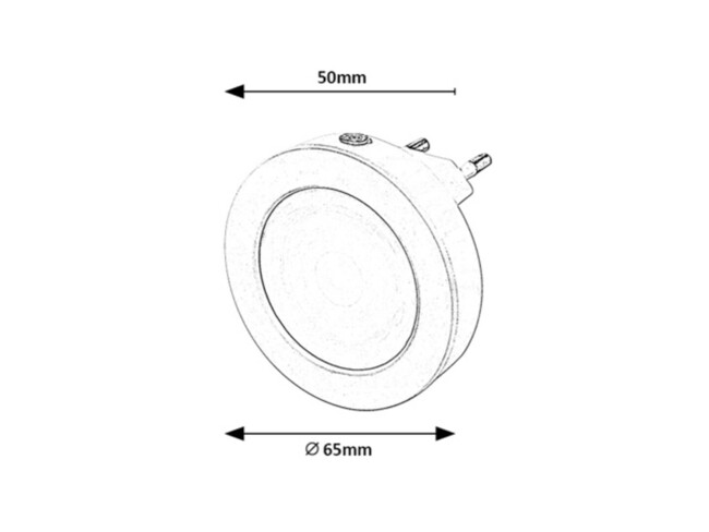 Dekoračné svietidlo PUMPKIN - LED/0,5W, IP20 - 2282