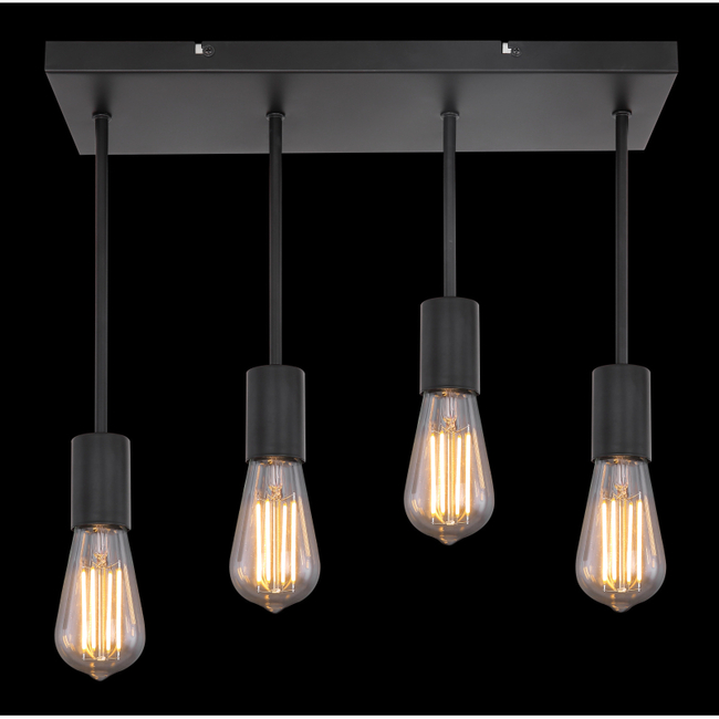 Stropné svietidlo MARTHA - E27,IP20 - 54008-4D