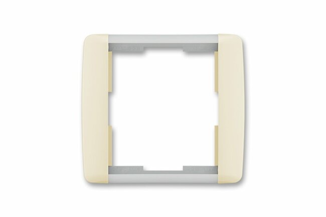 ABB ELEMENT - 1p rámik, slonová kosť/ľadová biela