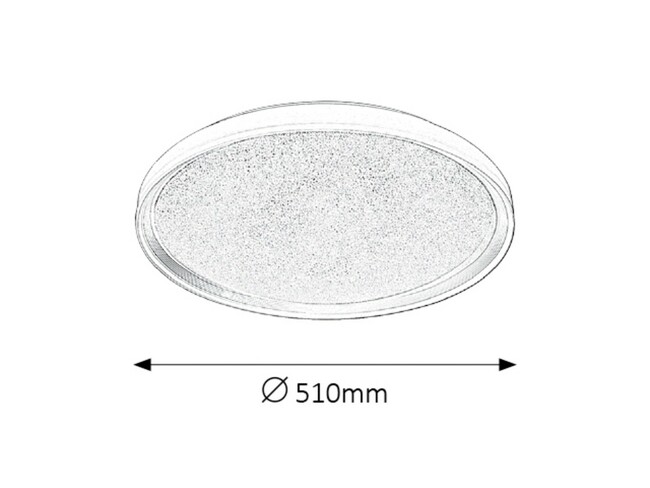 Svietidlo ESME - LED 40W, 230V, 50Hz, IP20 - 2300