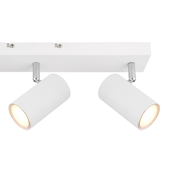 Bodové svietidlo ROBBY - GU10, IP20, biela - 57911-3W