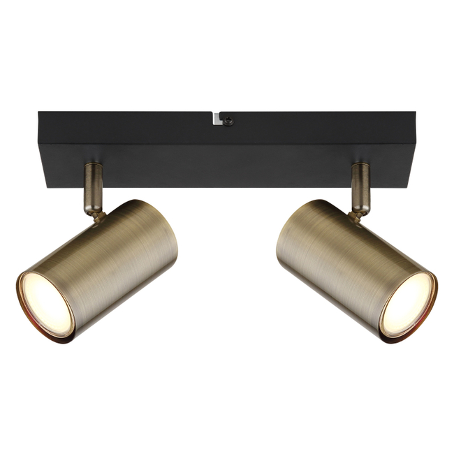 Bodové svietidlo ROBBY - GU10, IP20, čierna matná - 57911-2M