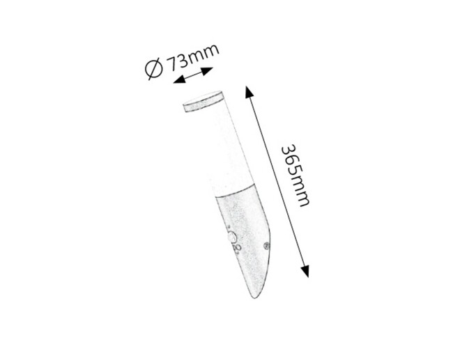 Svietidlo BLACK TORCH - E27/25W, IP44 - 8146