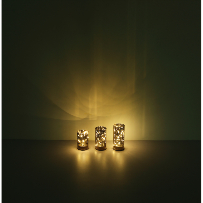 Stolová lampa HANNI - sivá,0,06W,IP20 - 28209