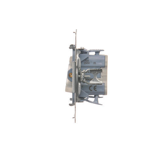 SIMON54 - Spínač žalúziový jednonásobný trojpolohový (1-0-2), 10A, prístroj