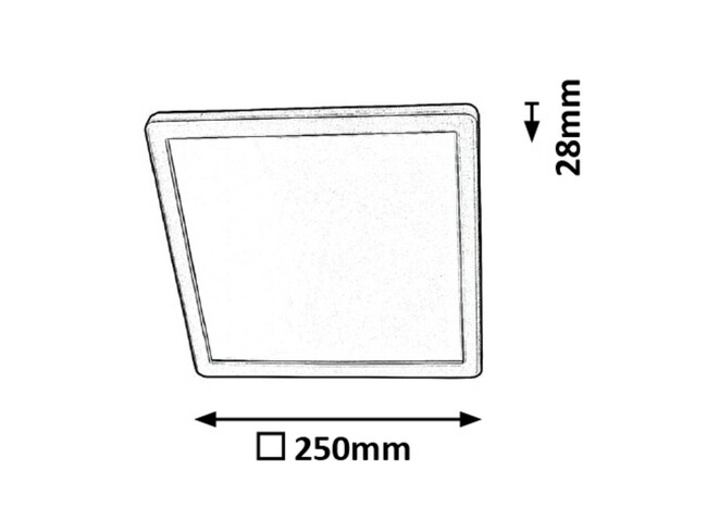 Svietidlo LAMBERT - LED/15W, IP44 - 3359