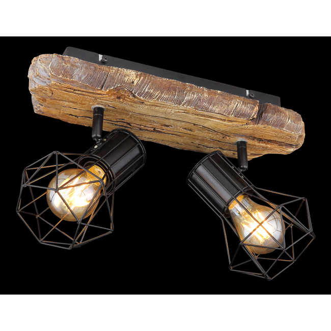 Nástenné svietidlo PRISKA - 60W,E27,IP20 - 54017W-2