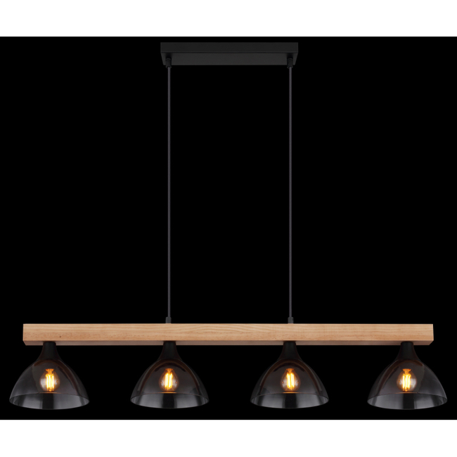 Závesné svietidlo LINDI - 15W, E14, IP20 - 15544-4H