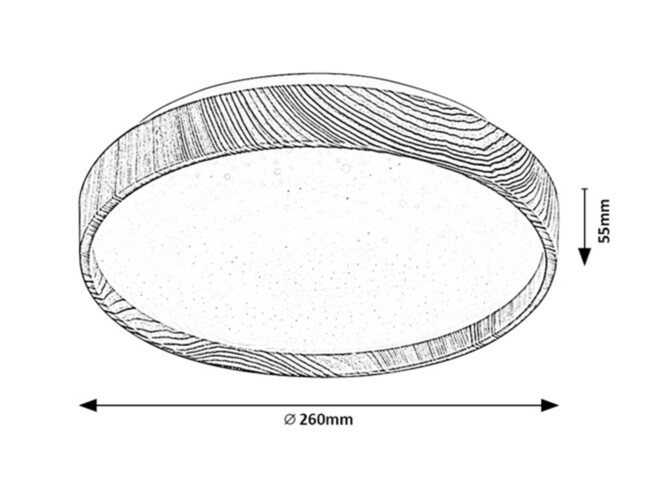 Svietidlo SHERWOOD - LED/50W, IP20 - 3500