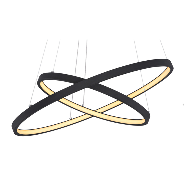 Závesné svietidlo RALPH - 42W,2300/1300lm, IP20 - 67192-42B