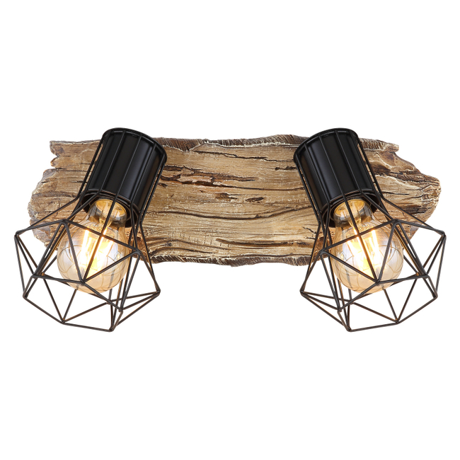 Nástenné svietidlo PRISKA - 60W,E27,IP20 - 54017W-2