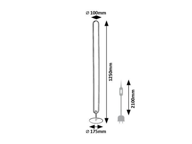 Stolové svietidlo BARTO - DC12V,LED,19W,IP20 - 74051