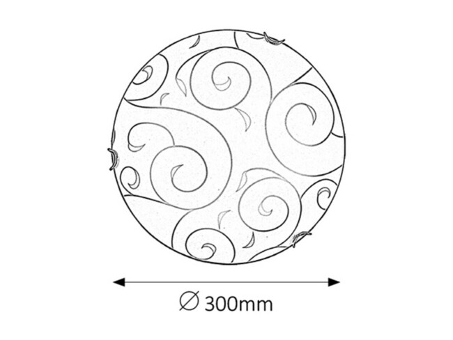 Svietidlo HARMONY LUX - E27/60W, IP20