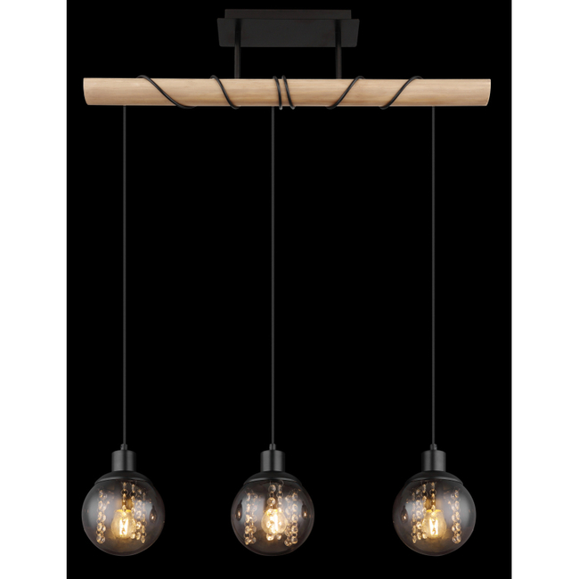 Závesné svietidlo RICHARD - 25W, E27 ILLU, IP20 - 15657-3H