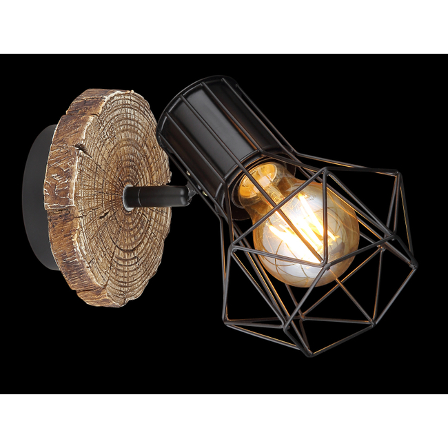 Nástenné svietidlo PRISKA - 60W,E27,IP20 - 54017W-1