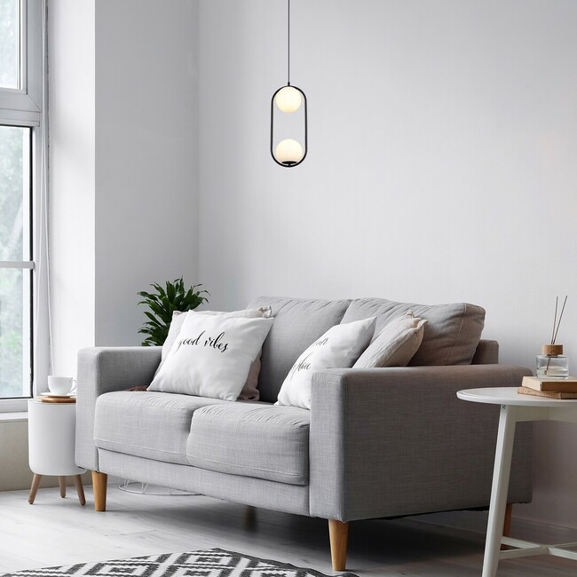 Závesné svietidlo GHITA - E27/2x max. 20W, IP20 - 72029