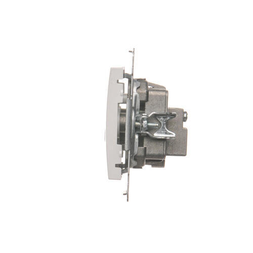 SIMON54 - zásuvka R-TV-SAT koncová, biela