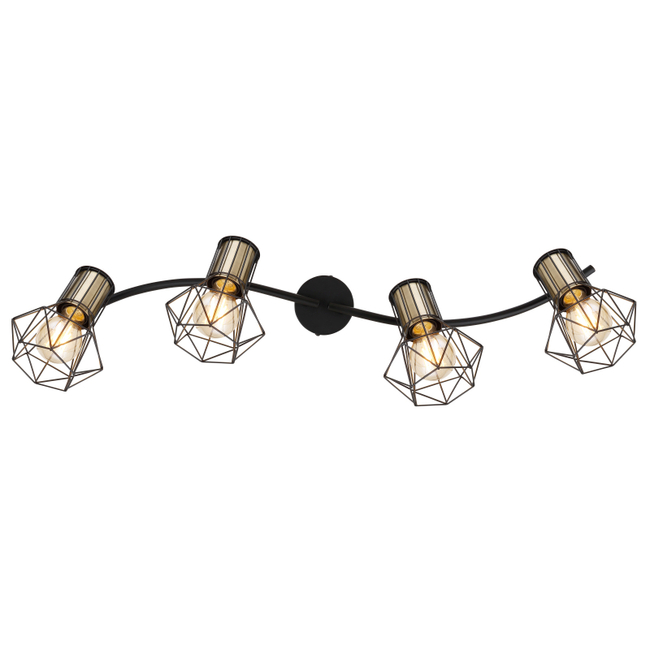 Stropné svietidlo PRISKA - 40W,E27,IP20 - 54017-4M