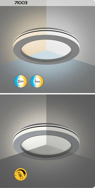 Svietidlo COOPERIUS - 47W, 3800lm, IP20 - 71003
