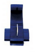 Izolované Cu rozbočovače zárezové, modré 1,5-2,5mm2