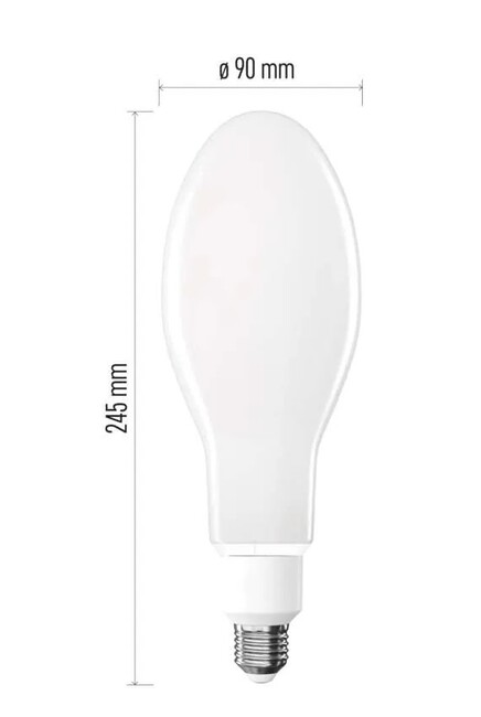 Žiarovka LED, ED90, E27, 36W, 4000K