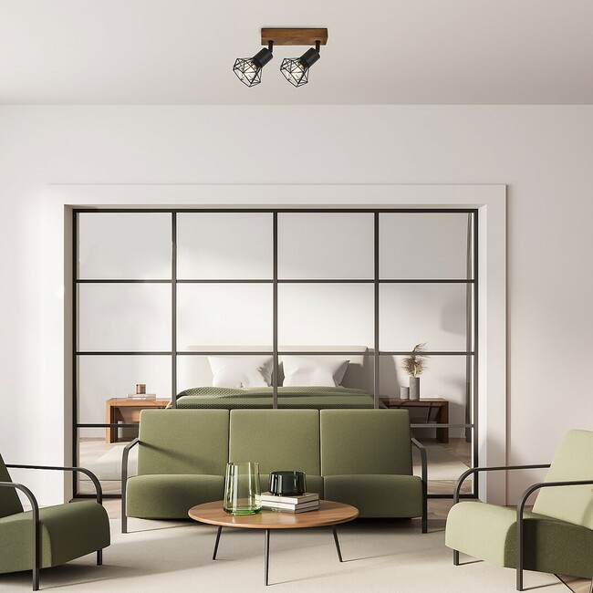 Svietidlo ZEUS - E14/2x max 40W, IP20 - 3138