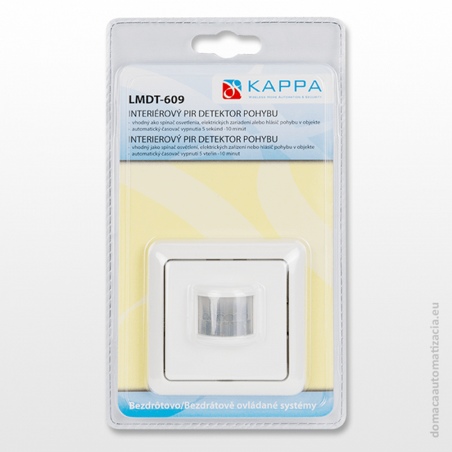 Interiérový PIR detektor pohybu