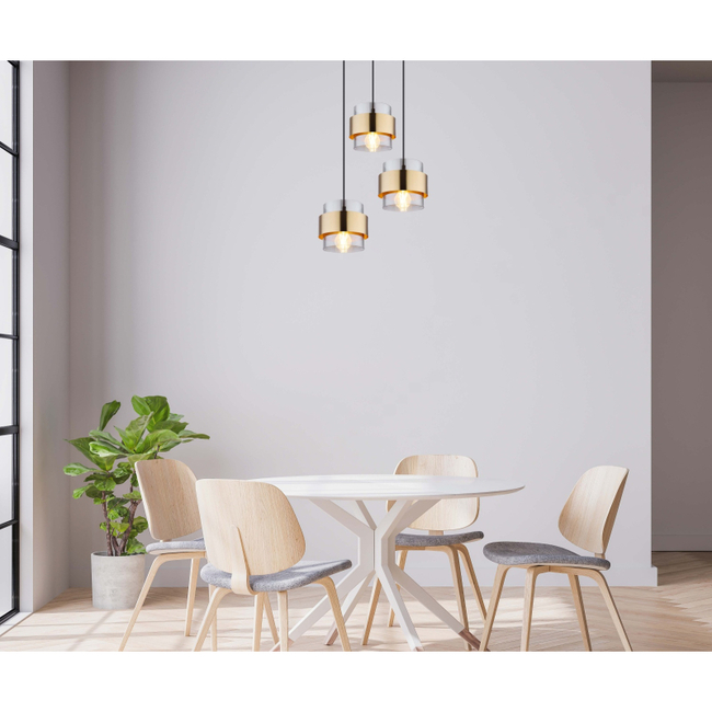 Závesné svietidlo MILLEY - 60W,E27,IP20 - 15560-3H