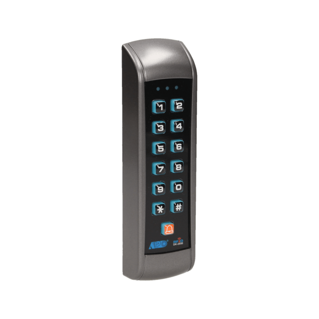 Kódový zámok s RFID čítačkou strieborný